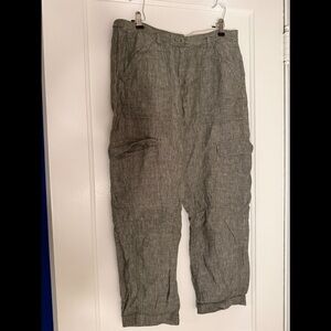 Women's Gray Casual Pants